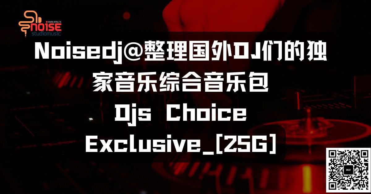 Noisedj@整理国外DJ们的独家音乐综合音乐包Djs Choice Exclusive_[25G]