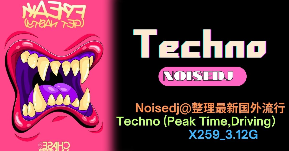 Noisedj@整理最新国外流行Techno (Peak Time, Driving)X259_3.12G